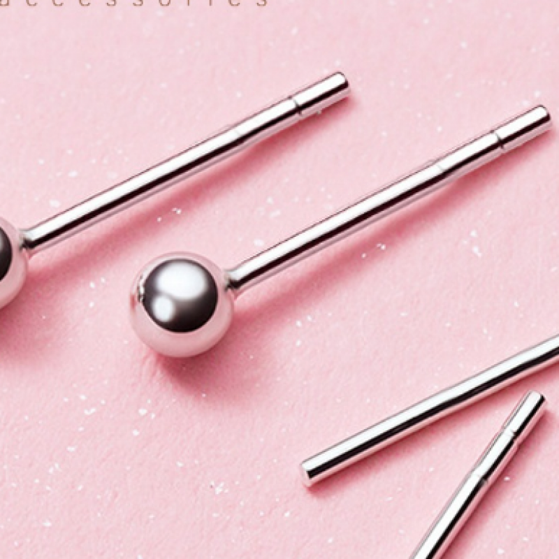 Khuyên tai bi tròn